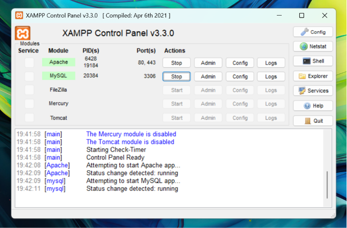 cara install php di xampp