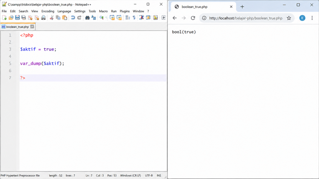 tutorial php dasar 2026